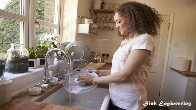 How-to-wash-dishes-in-a-farmhouse-sink
