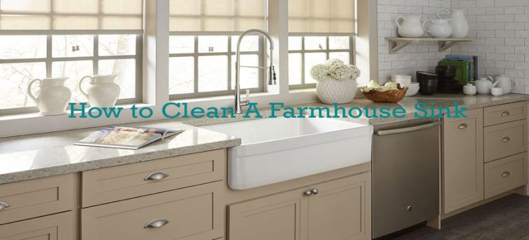 How-to-clean-a-farmhouse-sink