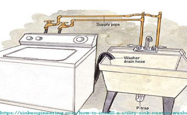 Installation-guide-to-install-a-utility-sink-next-to-washer