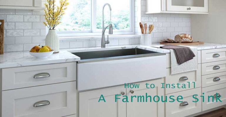 How-to-install-a-farmhouse-sink