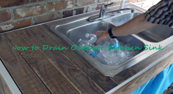 How to Drain Outdoor Kitchen Sink