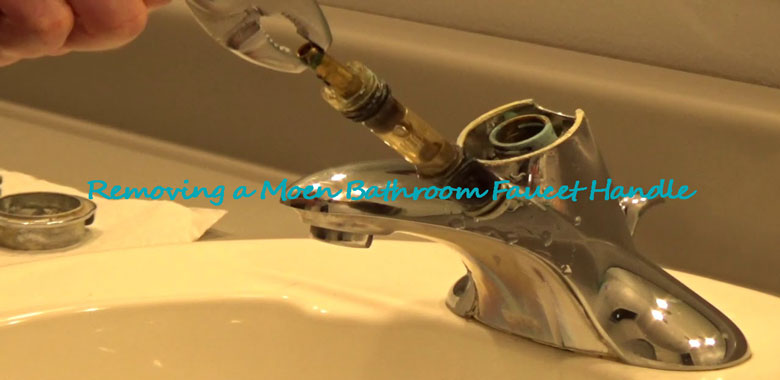 How To Remove A Moen Bathroom Faucet Handle - How To Fix Bathroom Sink Knobs