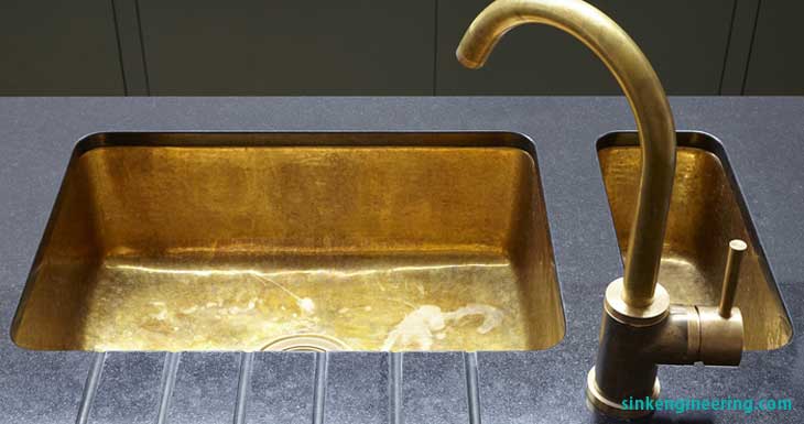How to Clean a Brass Sink